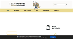 Desktop Screenshot of dralicebprestia.com